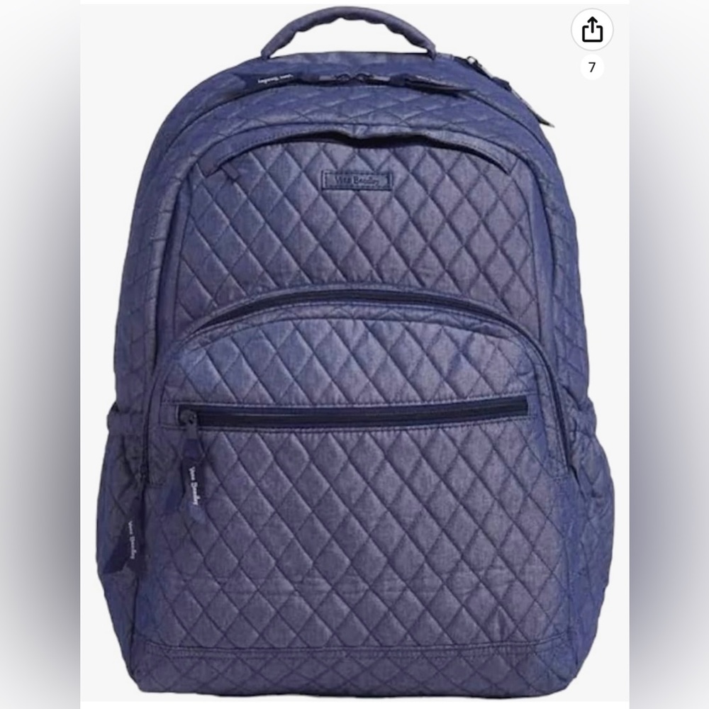 Vera Bradley Denim Moonlight Backpack